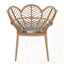 Ensemble de 2 chaises d'extérieur en osier
