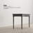 Modern Black Computer Writing Desk With 1 Drawer For Home Office
