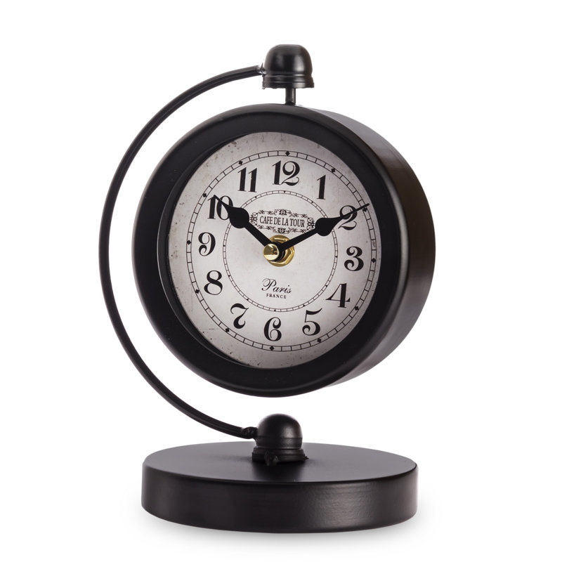 Misty Metal Wall Clock
