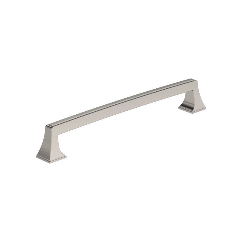 Poignée barre Mulholland, Nickel poli, 12.625"
