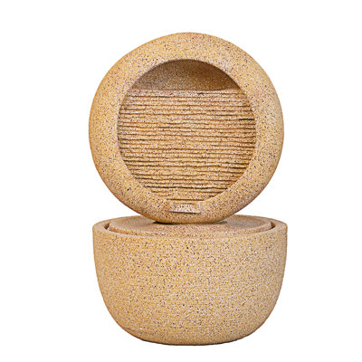Cement Round Water Fountain With Pump