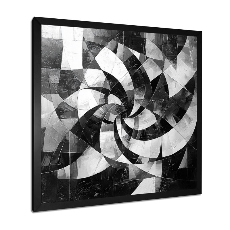Art mural sur toile, Nyarah, H 36 po x l 36 po, Reproduction encadrée d'une seule photo, Noir, noir, noir, noir