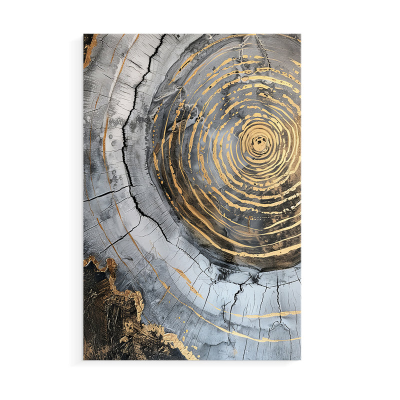 Série ABSTRACT CLxxxvi - Impression sur toile seulement - non encadrée, H 60 po x l 40 po