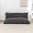 Corduroy Floor Bean Bag In Grey, Removable Cover, No Assembly, Good For Sitting And Reading Balcony Grey With Soft Foam Filler, Great Napping Dorm-217486013