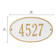 1-Line Wall Address Plaque