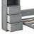 Queen Size Murphy Bed Wall Bed With Closet-1105040908