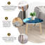 Ensemble de 2 tables basses gigognes Triangle