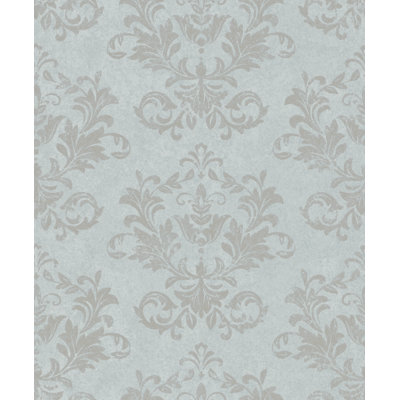 Brabham Embossed Damask Glitter Design 10.05 m x 53 cm Wallpaper Roll