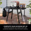 Ninja Woodfire Universal Adjustable Stand & Side Table - 4718J800EUUK