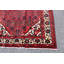 Tapis rouge médaillon hexagonal 5X7