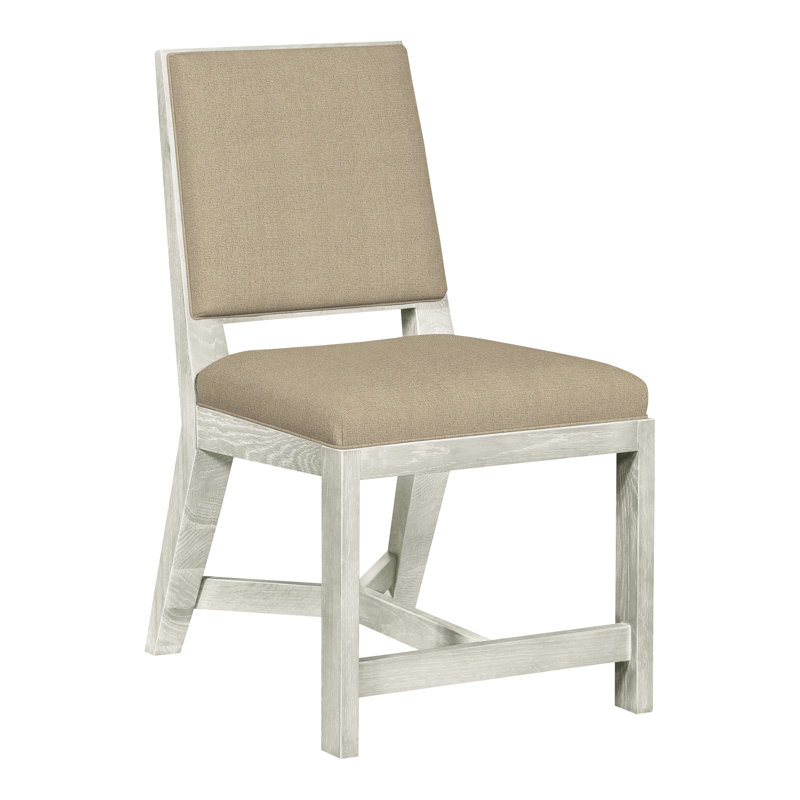 Thom Filicia Home Upholstered Back Side Chair, Wrenn, Nomad Sand