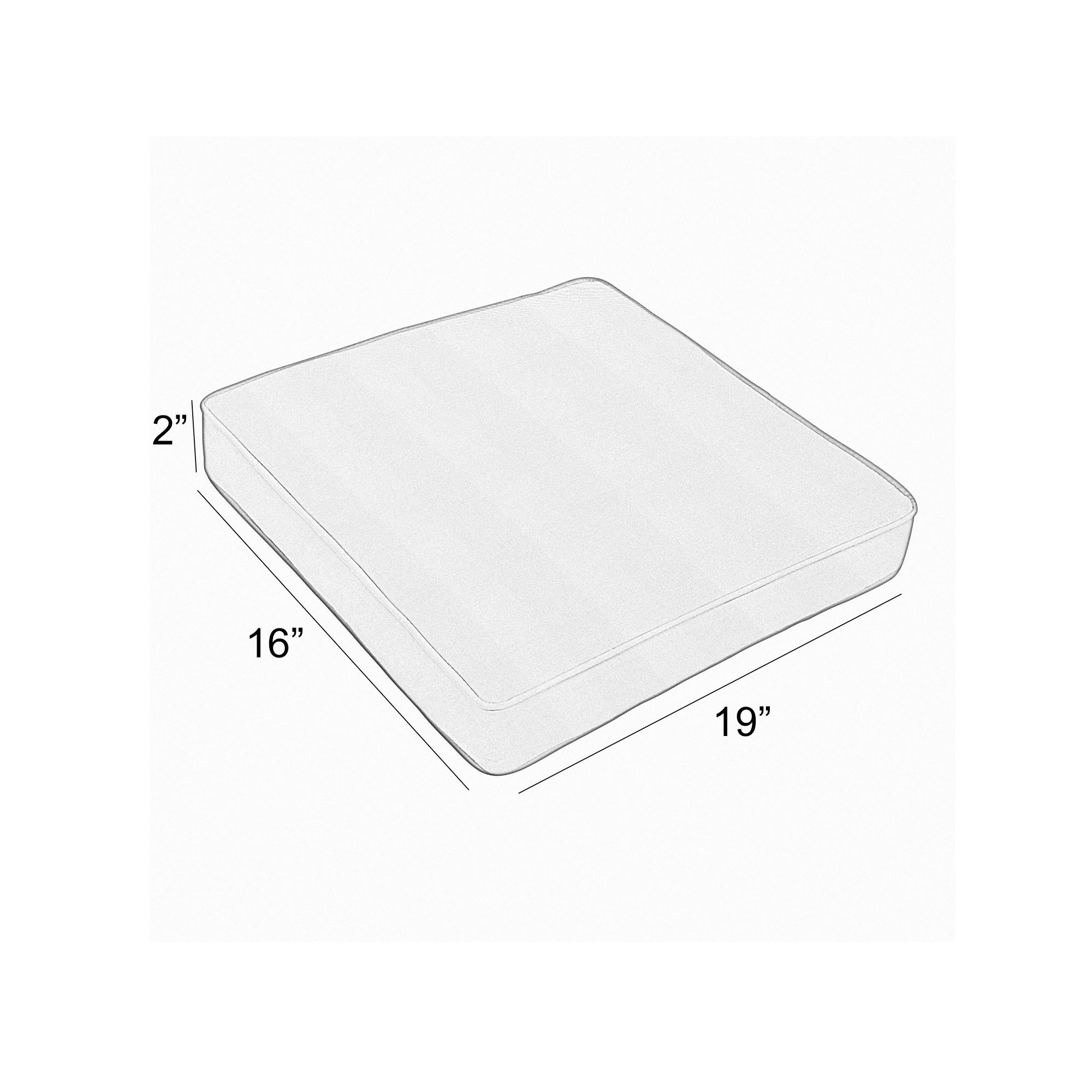 Sunbrella Outdoor Dining Chair Cushion, Astoria Sunset Sunbrella®