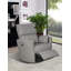 Fauteuil oscillant pivotant Frederik, givré Frederik-368355466