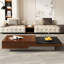 Light luxury rectangular marble coffee table-767320105