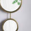 Miroir rond en fer
