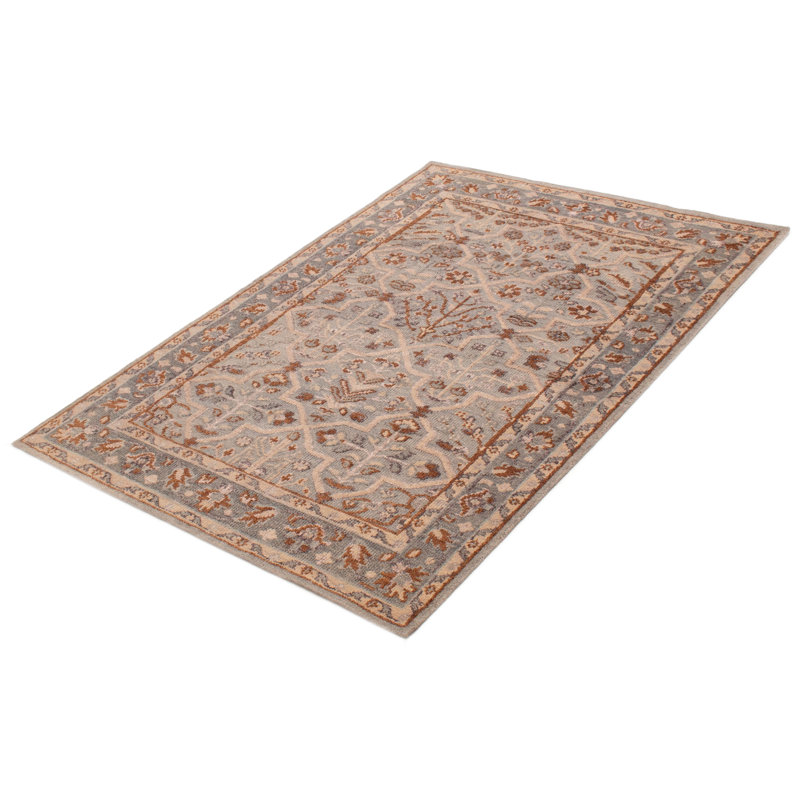 Tapis gris Jules Serapi 5 pi 3 po x 7 pi 5 po