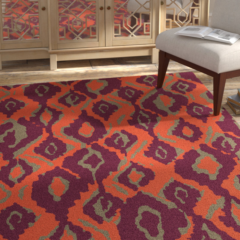 Mann Cotton Ikat Indoor Rug, Rectangle 8' x 11'
