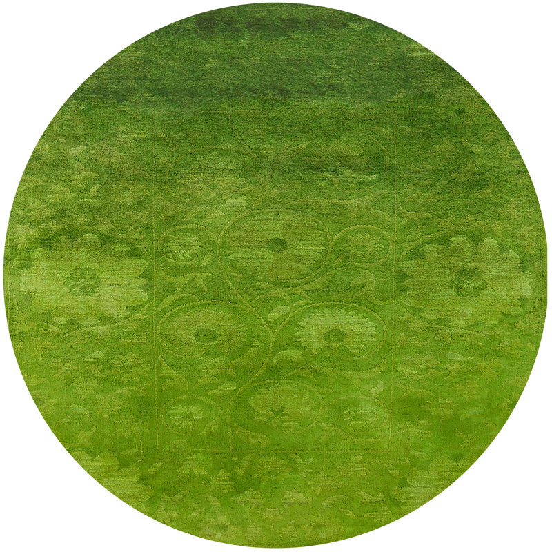 Moroccan Indoor Rug, Round 5'