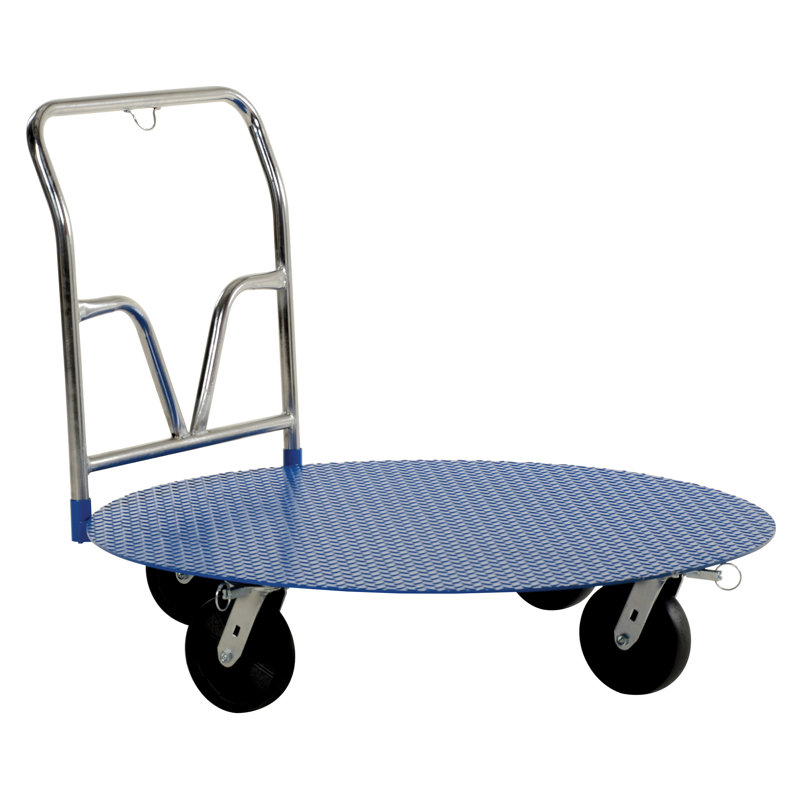 Chariot à palettes portable avec carrousel