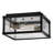 Monte Two-Light Aluminum Outdoor Flush Mount Ceiling Light
