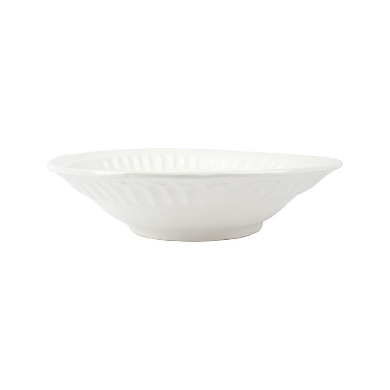 Pietra Serena Stoneware Serving Bowl, 3" H x 12" W x 12" D