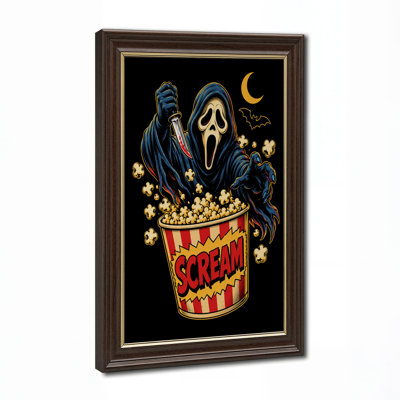 Art mural sur toile, "Ghost Mask"