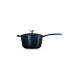 Le Creuset Enameled Cast Iron Signature Round Saucepan, 1.75 qt. - Nuit w. Crucible Knob