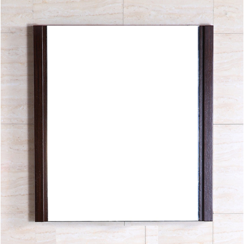 Cremona Rectangle Wall Mirror, 26" H x 24" W