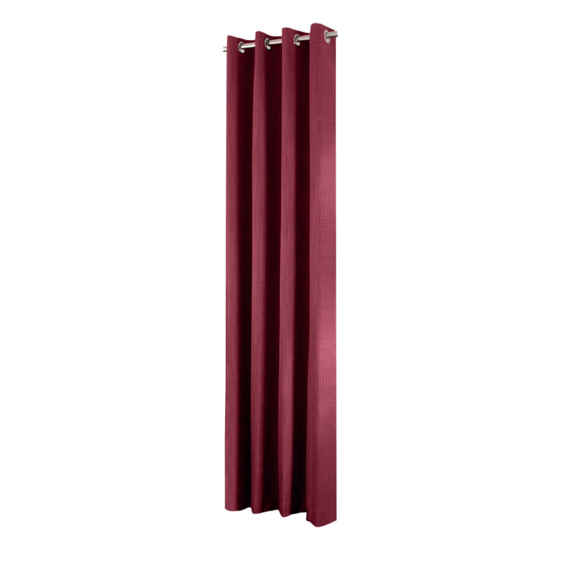 Ensemble de 2 rideaux occultants Solar Max, Vin