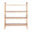 12 Pair Stackable Solid Wood Shoe Rack