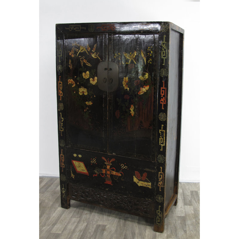 2 - Door Solid Wood Armoire