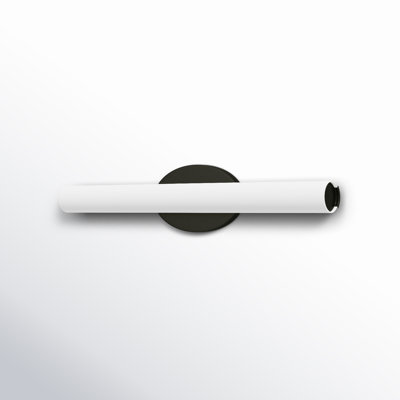 Delphine Single Frosted Dimmable LED Bath Bar