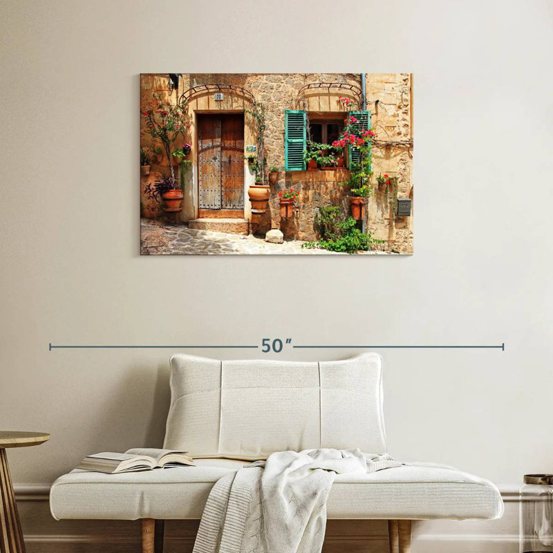 Lilie, rue charmante espagnole, H 24 po x l 36 po