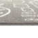 Tapis rectangulaire en polypropylène tissé à la machine gris / blanc Sherri-Ann