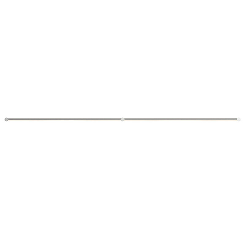 Satin Chrome Dimmable LED Sconce with Acrylic Diffuser