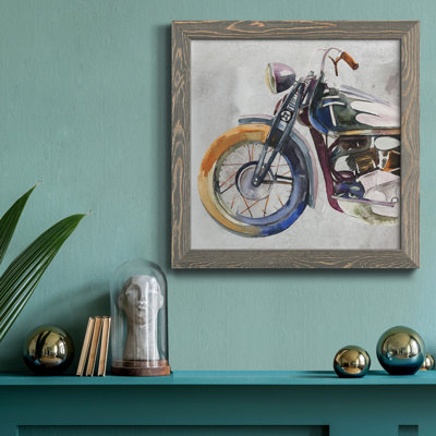 " Moto Metal I " Painting Print