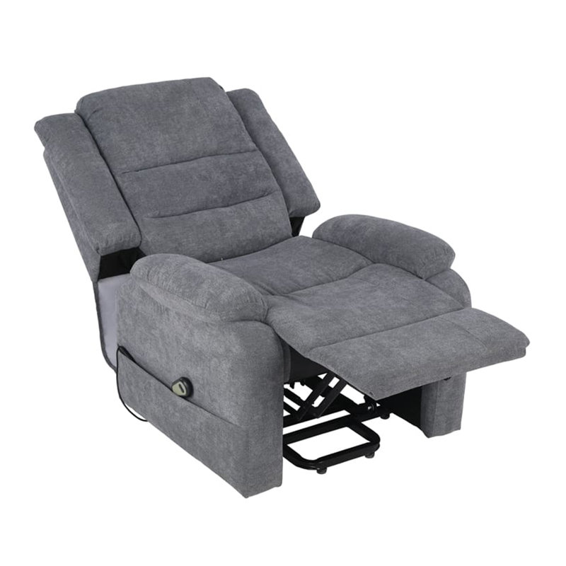 Fauteuil inclinable électrique - Gris anthracite doux