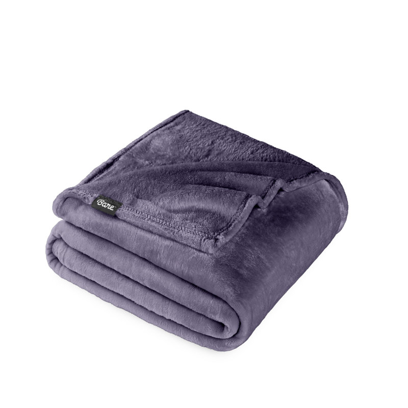 Couverture polaire Bare Home, Jeté, Mauve ancien