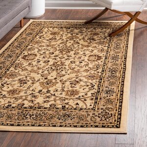 Hanan Floral Ivory Area Rug