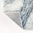 Olvin Contemporary Glam Abstract Marble Navy/Cream Rug-436089520