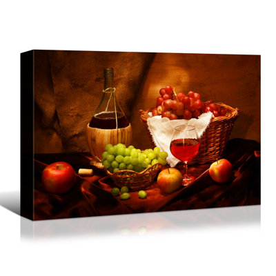 Whisky et cigare sur toile