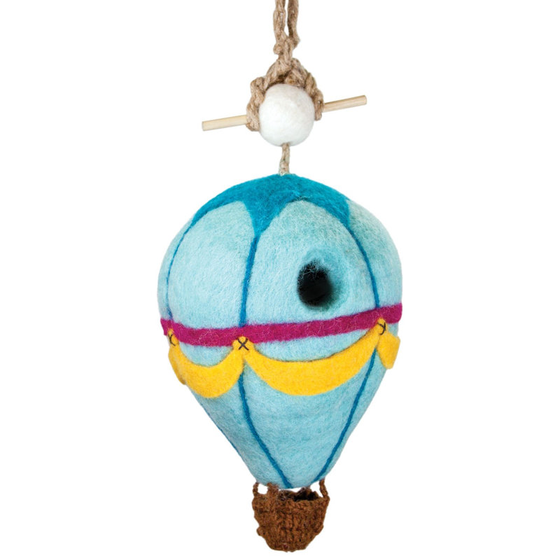 Nichoir ballon de feutre 13 po x 6 po x 6 po hot air