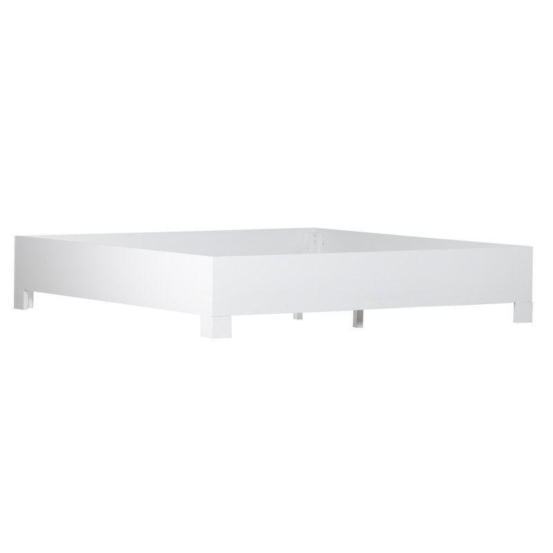16" Standard Bed Frame, Full, Navy