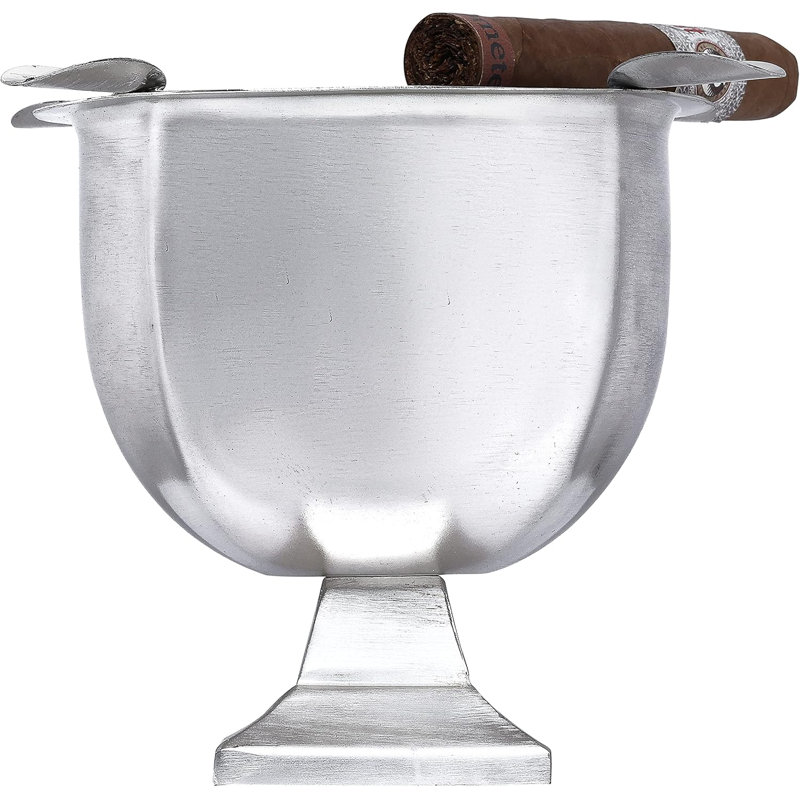 Cendrier Stinky, 4 étriers, Argent