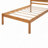 Platform Bed Frame With Headboard , Wood Slat Support , No Box Spring Needed-1603423618-1603423737