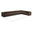 Tissu 8 pièces Demars Velvet Performance Canapé modulaire modulaire-123634011-123634012