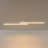 2 - Light Minimalist Linear Strip Led Semi Flush Mount-525364107