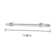 Rev-A-Shelf Extendable Metal Designer Closet Valet Rod