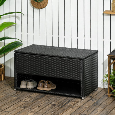Boîte de rangement pour chaussures et rangement pour chaussures Outsunny