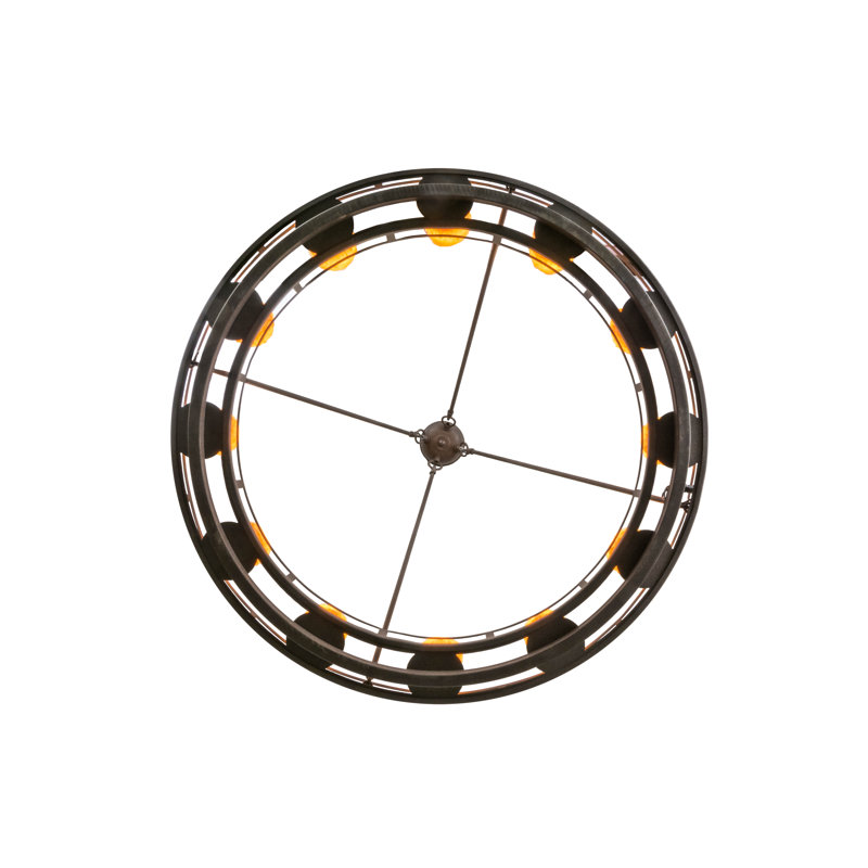 Rustic Lodge 12 - Light Chandelier